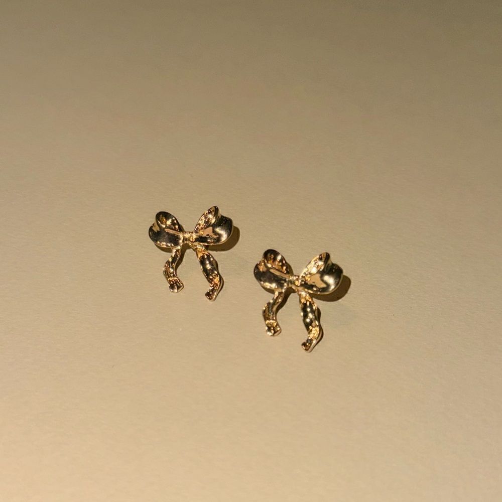 Bohemian bow earrings N912 - Picture 2 of 4